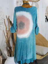 Load image into Gallery viewer, Casual Print Loose Dress
