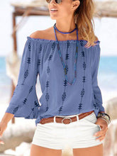 Load image into Gallery viewer, Single Neck Beach Vacation Bohemia Top