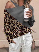 Load image into Gallery viewer, Autumn and Winter Fashion Mosaic Leopard Sweater