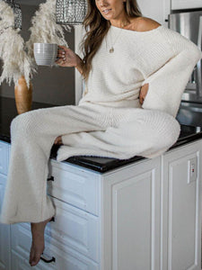 Pure Color Leisure Suit