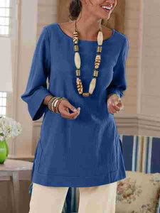 Fashion Lapel Pocket Stitching Cardigan Dress