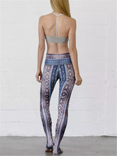 Load image into Gallery viewer, Stylish Retro Totem Print High Waist Skinny Yoga Pants