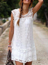 Load image into Gallery viewer, Sleeveless Lace Dress