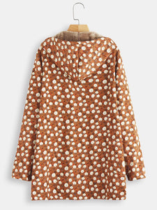 Fashion Polka Dot Coat