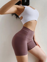 Load image into Gallery viewer, High Waist Fitness Exercise Sport Yoga Shorts