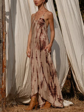 Load image into Gallery viewer, Vacation Special Strap Tie-Dye Dress