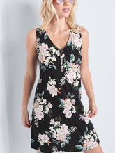 Load image into Gallery viewer, Buttoned Detail Sleeveless Dress