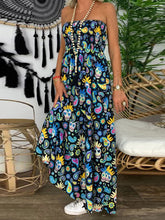 Load image into Gallery viewer, Printed Off-shoulder Casual Dress