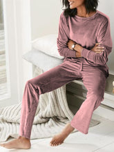 Load image into Gallery viewer, Solid Color Long Sleeve Leisure Suit