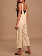 Load image into Gallery viewer, Fashion Wide-Leg Overalls Sleeveless Jumpsuit