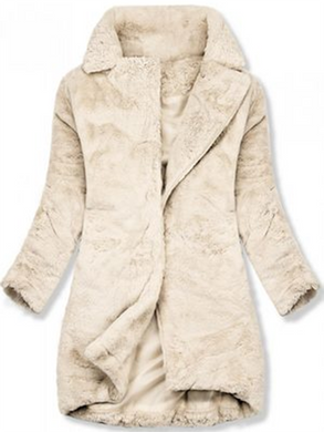 Solid Color Large Size Warm Coat