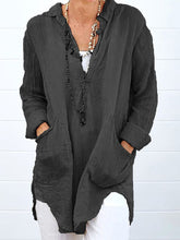 Load image into Gallery viewer, Cotton Linen Casual Shirt Top