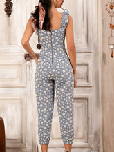 Load image into Gallery viewer, Women Fashion Polka Dot Sleeveless Jumpsuit