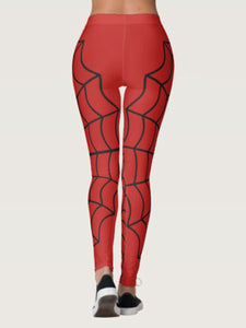 Spider Web Digital Printed Yoga Pants Track Pants