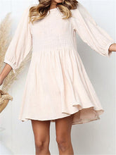 Load image into Gallery viewer, Casual Fashion Solid Color Loose Mini Dresses