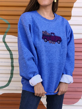 Load image into Gallery viewer, Large Size Printed Long Sleeve Sweater