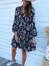 Load image into Gallery viewer, Printed Casual Dress