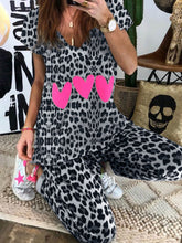 Load image into Gallery viewer, Casual Fashion Leopard Print Set