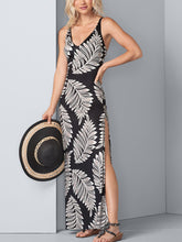 Load image into Gallery viewer, Tropical Print Sleeveless Dress