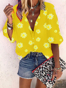 Romantic Summer Idyllic Daisy Shirt