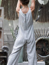 Load image into Gallery viewer, Women Shift Plain Holiday Jumpsuit Linen One-Pieces