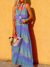 Load image into Gallery viewer, Fashion Tie-dye Casual Maxi Dress