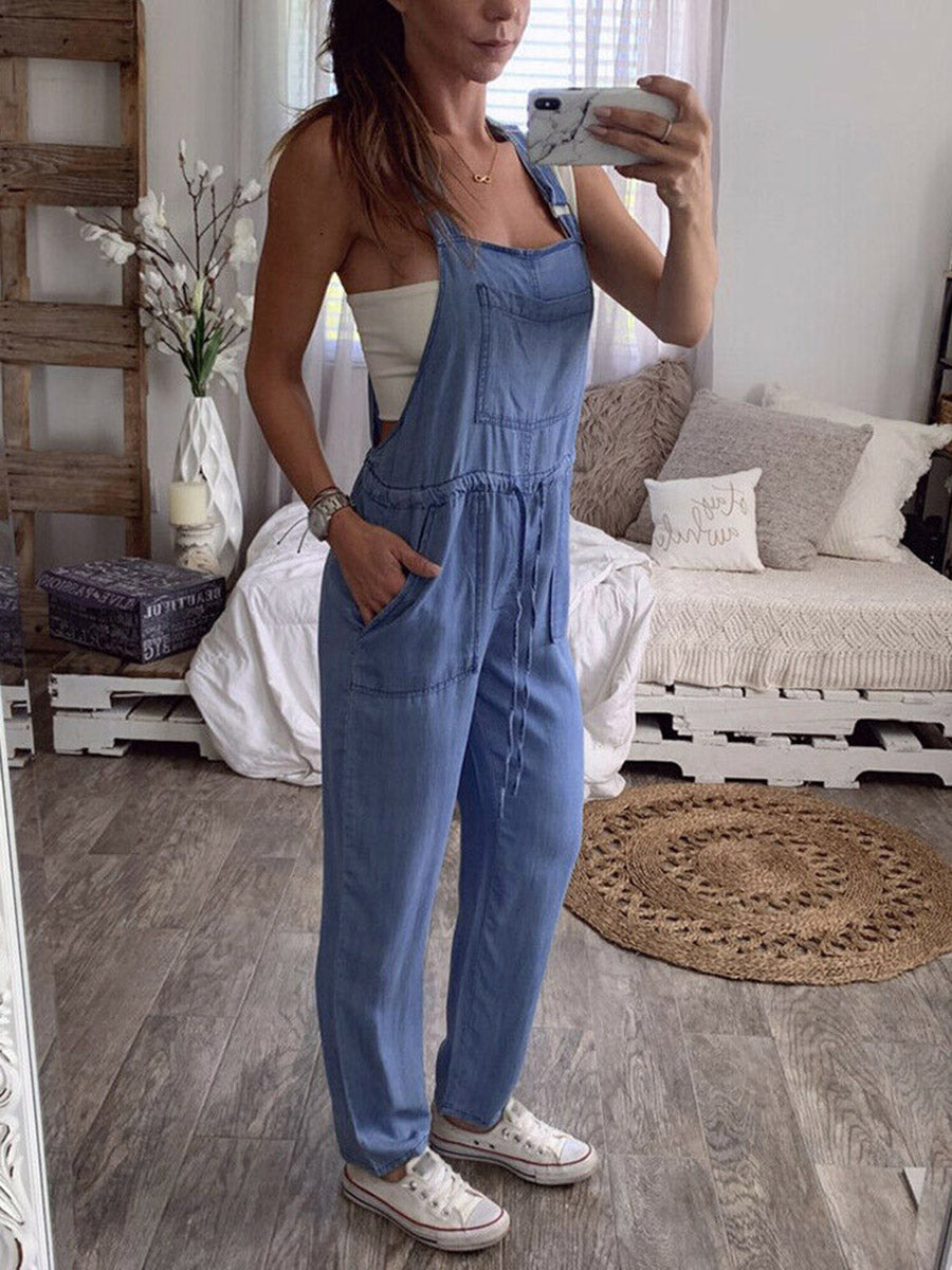 Cotton and Linen Jumpsuit