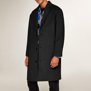 Medium and Long Woolen Men's Coats