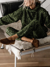 Load image into Gallery viewer, Leopard Print Long Sleeve Sweater Set