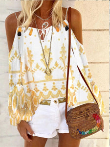 Casual Loose Lace Sleeveless Shirt Top