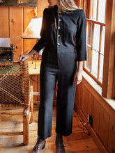 Load image into Gallery viewer, Fashion Casual Long Sleeve Buttoned Pocket Jumpsuit