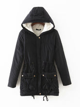 Load image into Gallery viewer, Hooded Pocket Cotton Lining Coat