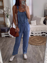 Load image into Gallery viewer, Cotton and Linen Jumpsuit