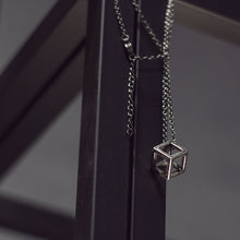 Load image into Gallery viewer, Retro Stereo  Pendant  Simple Personality Hip Hop Sweater Chain Necklace