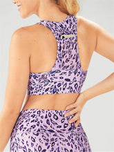 Load image into Gallery viewer, Quick Drying Leopard Fitness Running Pocket Sports Top