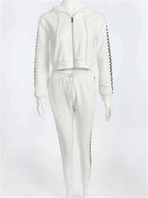 Load image into Gallery viewer, Fashion Leisure Sports Fitness Sweater Pants Suit