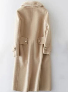 Long Woolen Warm Coat