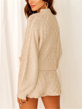 Load image into Gallery viewer, Solid Color Knit Leisure Suits