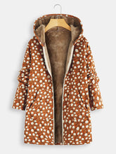 Load image into Gallery viewer, Fashion Polka Dot Coat