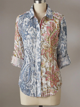 Load image into Gallery viewer, Printed Retro Fashion Wild Blouses