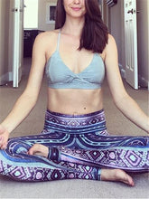 Load image into Gallery viewer, Stylish Retro Totem Print High Waist Skinny Yoga Pants