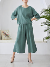 Load image into Gallery viewer, Fashion Casual Solid Color Loose Pants Suits