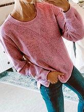 Load image into Gallery viewer, Autumn Casual Cotton Long Sleeve Crew Neck Top