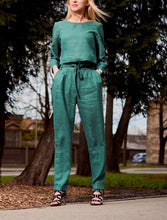 Load image into Gallery viewer, Simple Casual Loose Top Pants Set