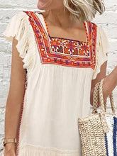 Load image into Gallery viewer, Bohemian Cotton and Linen Dress
