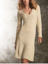 Load image into Gallery viewer, Cotton Long Sleeve Dresses