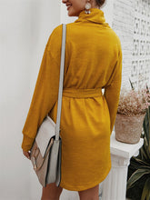 Load image into Gallery viewer, Casual loose base versatile long-sleeved sweater dress