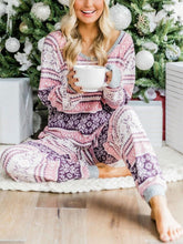 Load image into Gallery viewer, Sweet Dream Purple Casual Pullover Loose Pants Set