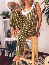 Load image into Gallery viewer, Striped jumpsuit