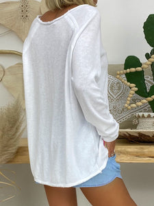 Casual Loose Round Neck T-shirts